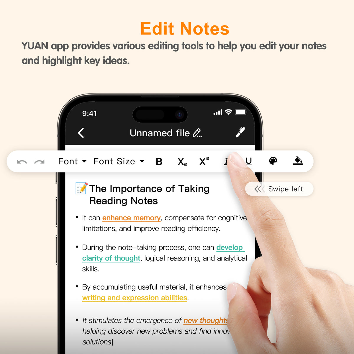 Digital Sync Pen with Notebook, Smart Writing Set for Note Taking Black