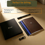 Sync Smart Notebook with Pen for Note Taking, Smartpen Writting Set A4