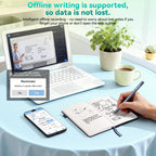 Digital Pen Writing Set, Smart Pen for Note Taking with Notebook Blue